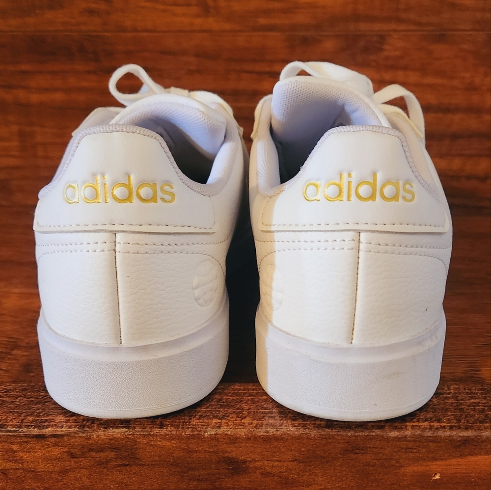 All White Adidas - Picture 3 of 3